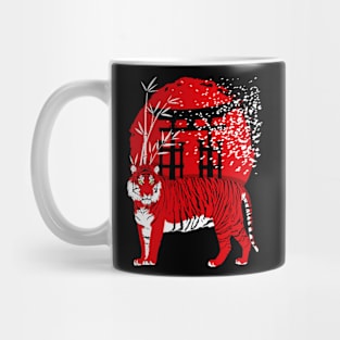 Torii Red Tiger Mug